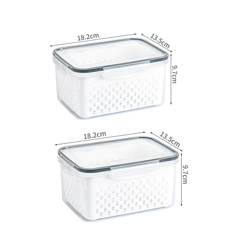 Organizador e Refrigerator Storage Box