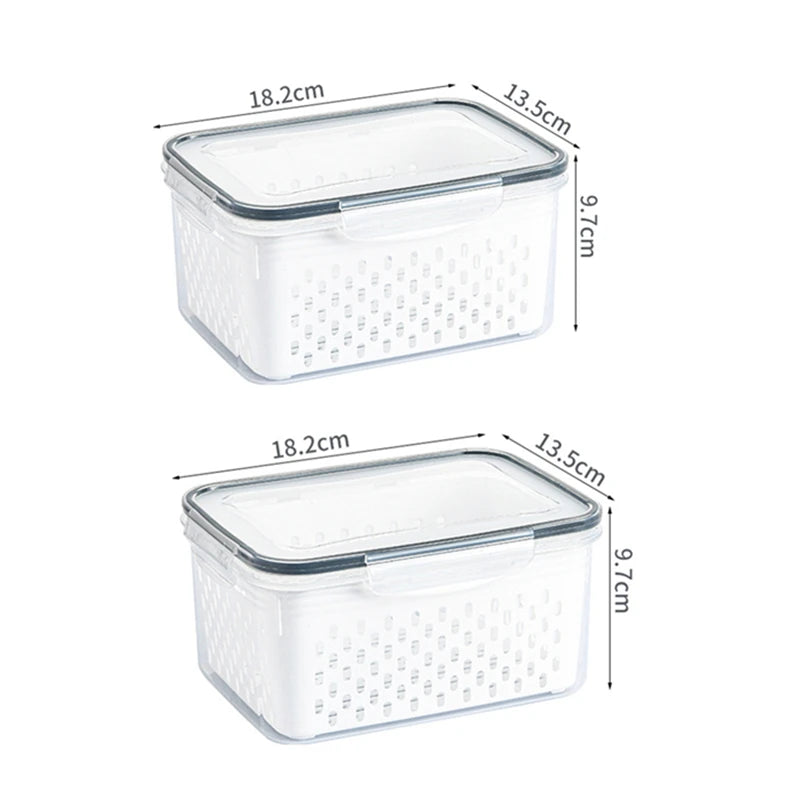 Organizador e Refrigerator Storage Box