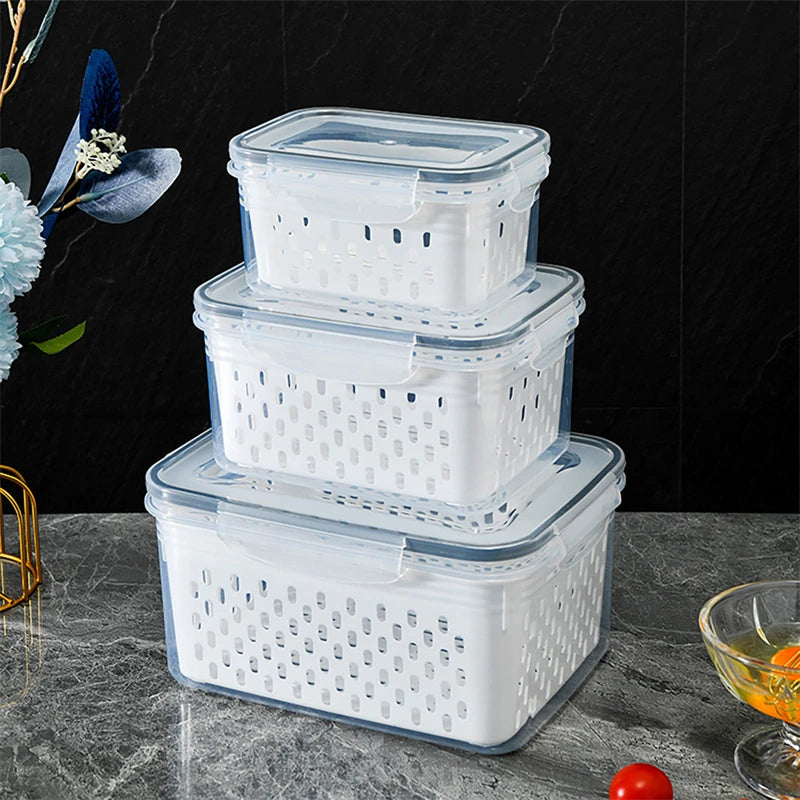 Organizador e Refrigerator Storage Box