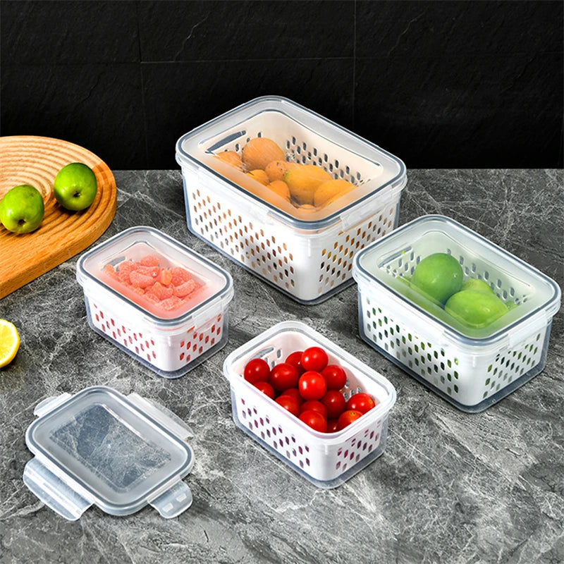 Organizador e Refrigerator Storage Box