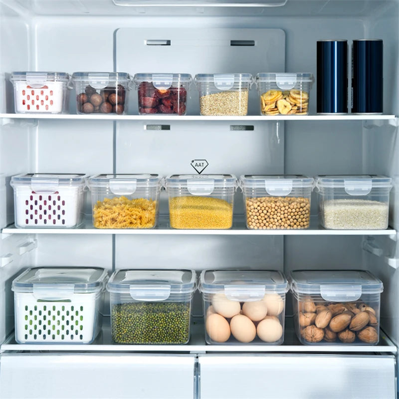 Organizador e Refrigerator Storage Box